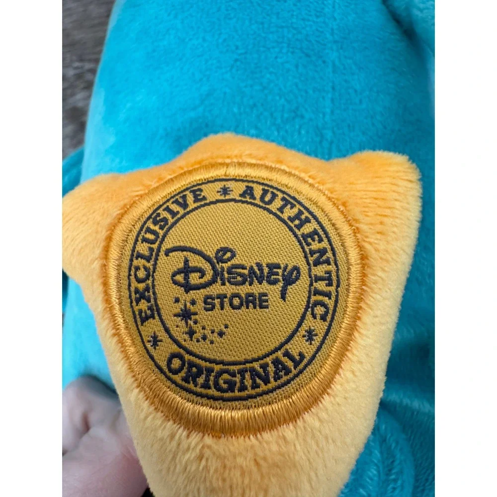 Disney Store Perry the Platypus Agent‎ P Plush Phineas and Ferb 21 Inch Teal